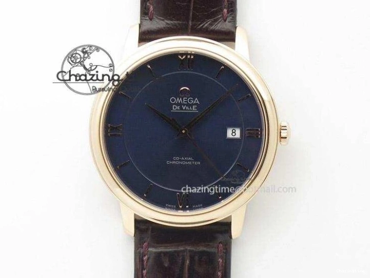 0306 Seamaster 300m Chrono SS YG OMF 1:1 Best Edition Blue Dial on SS YG Bracelet A Seasonal 7691